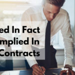 Implied In Fact and Implied In Law Contracts
