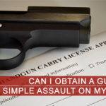 Can I Obtain A Gun Permit With A Simple Assault On My Record? Image