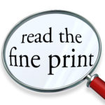 How Should You Read Fine Prints of a Contract?
