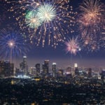 Fireworks in California