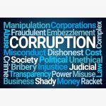 corruption, bribery, and embezzlement