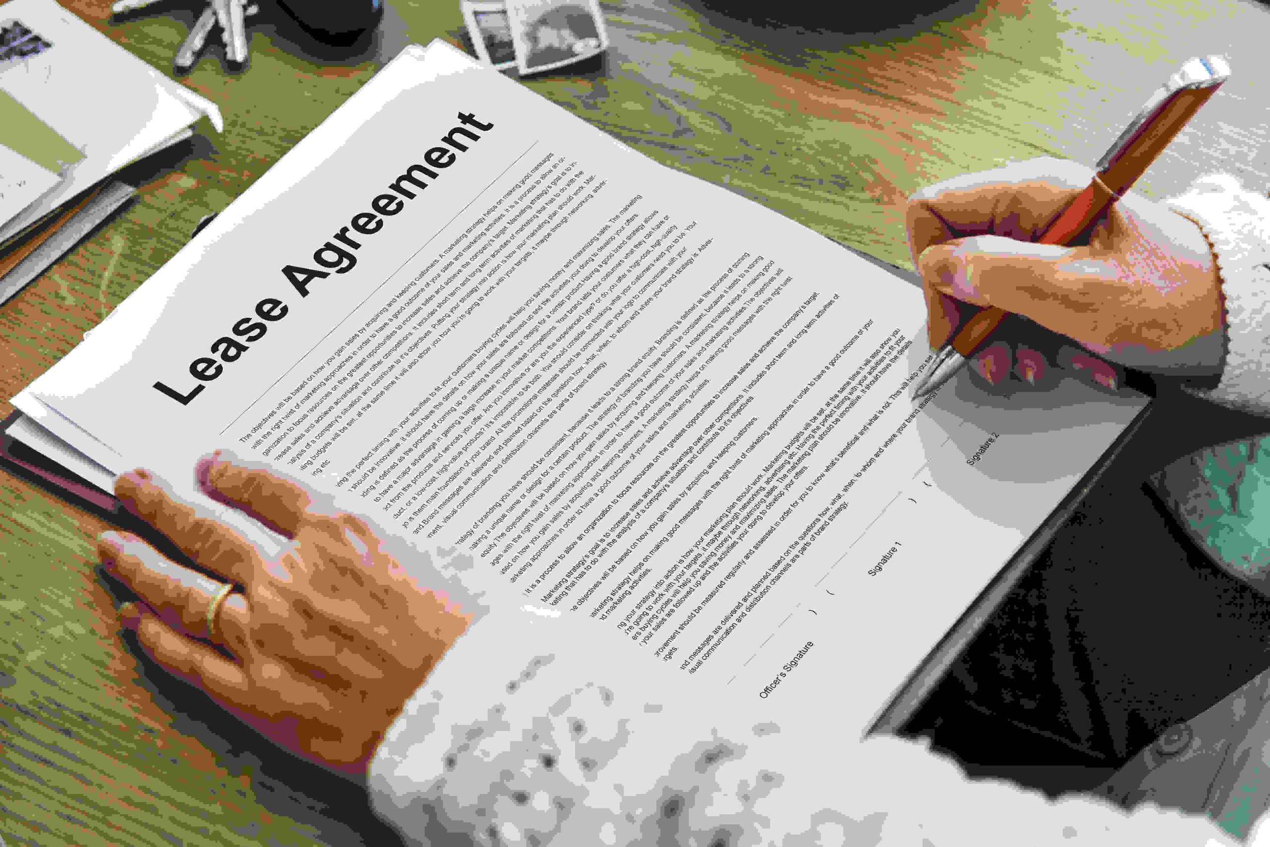 Key Legal Considerations in Commercial Leasing
